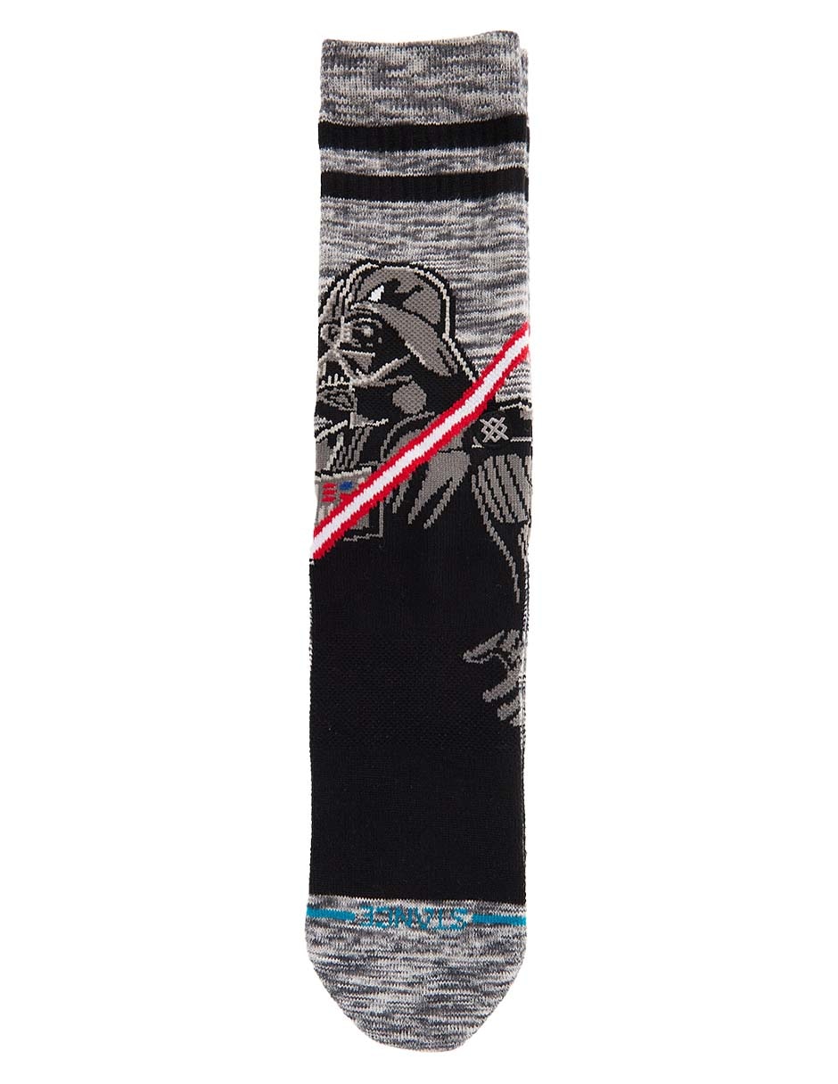 Calceta Darth Vader comfort Stance de algodón para hombre