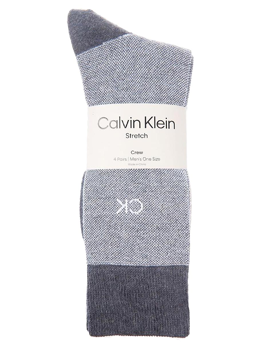 Set de calcetín Calvin Klein de algodón para hombre 4 pares 2