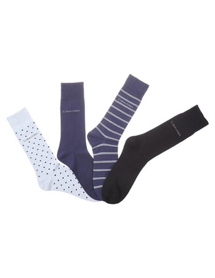 Set de calcetín Calvin Klein de algodón para hombre 4 pares 1