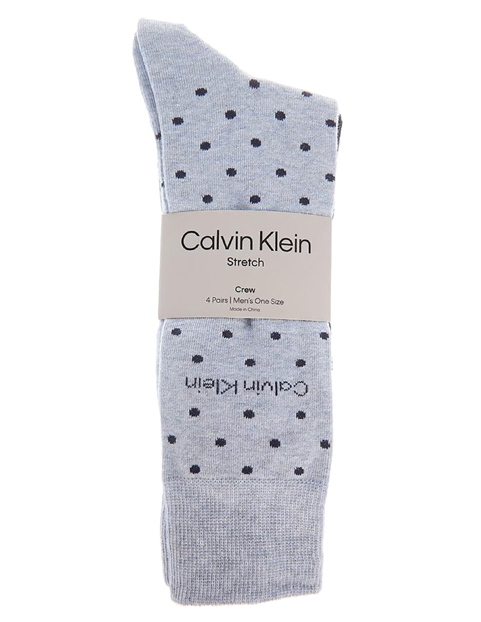 Set de calcetín Calvin Klein de algodón para hombre 4 pares 2