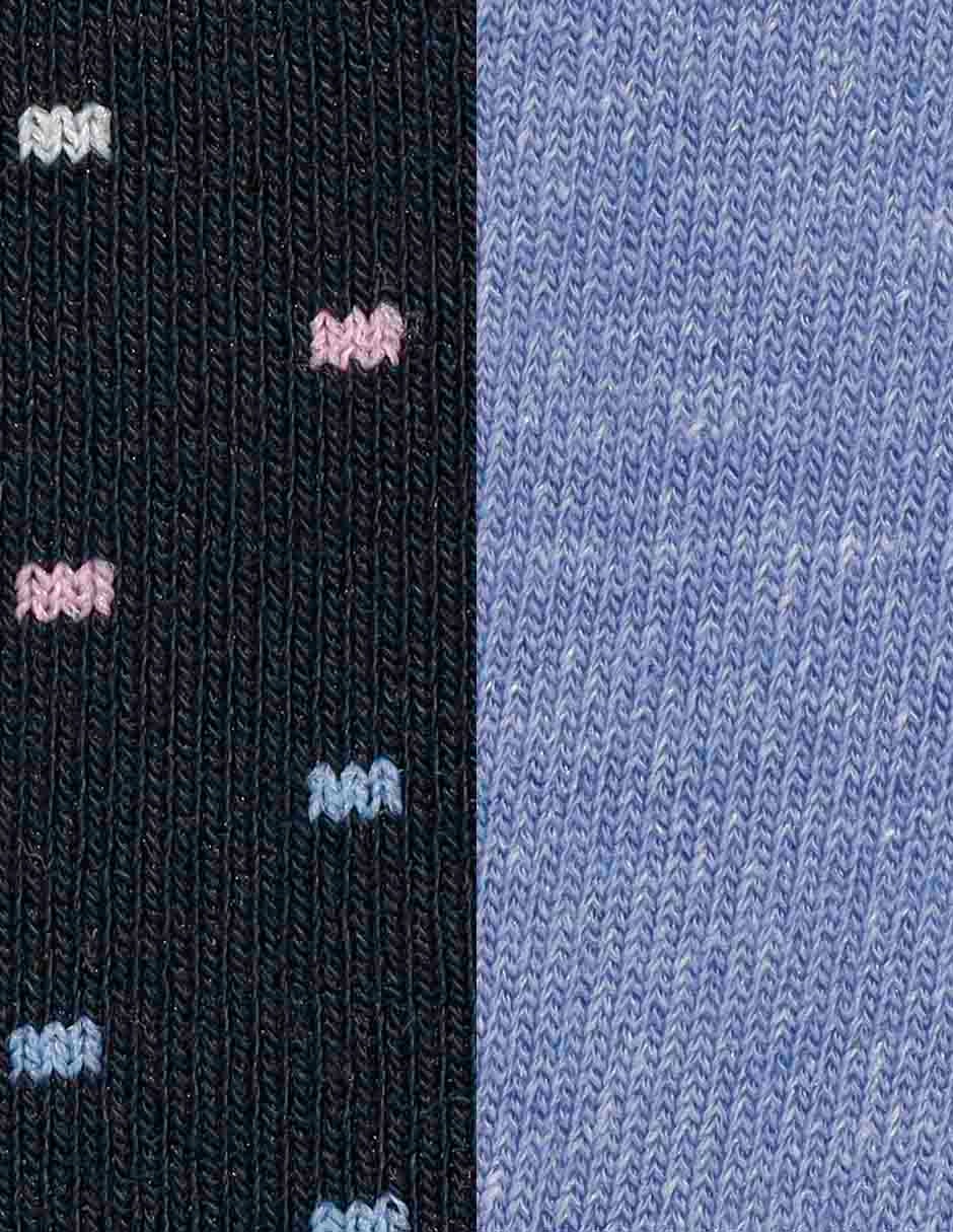 Set de calceta de algodón para hombre 2 pares Set de calceta de algodón para hombre 2 pares