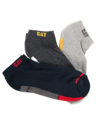 Set de tín comfort Caterpillar de algodón para hombre 3 pares