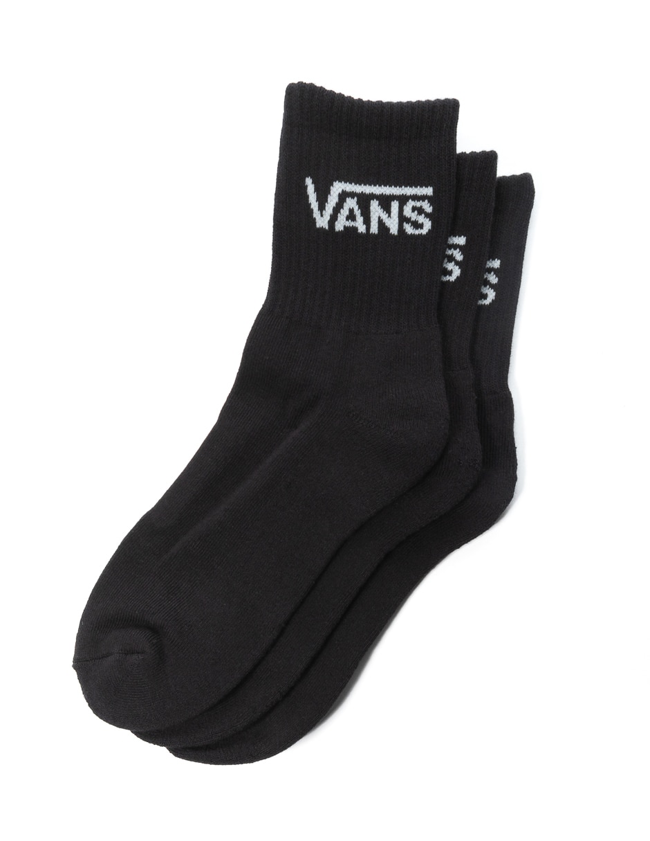 Set de calcetín comfort Vans de algodón para hombre 3 pares