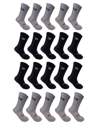 Set calceta comfort para hombre 20 pares