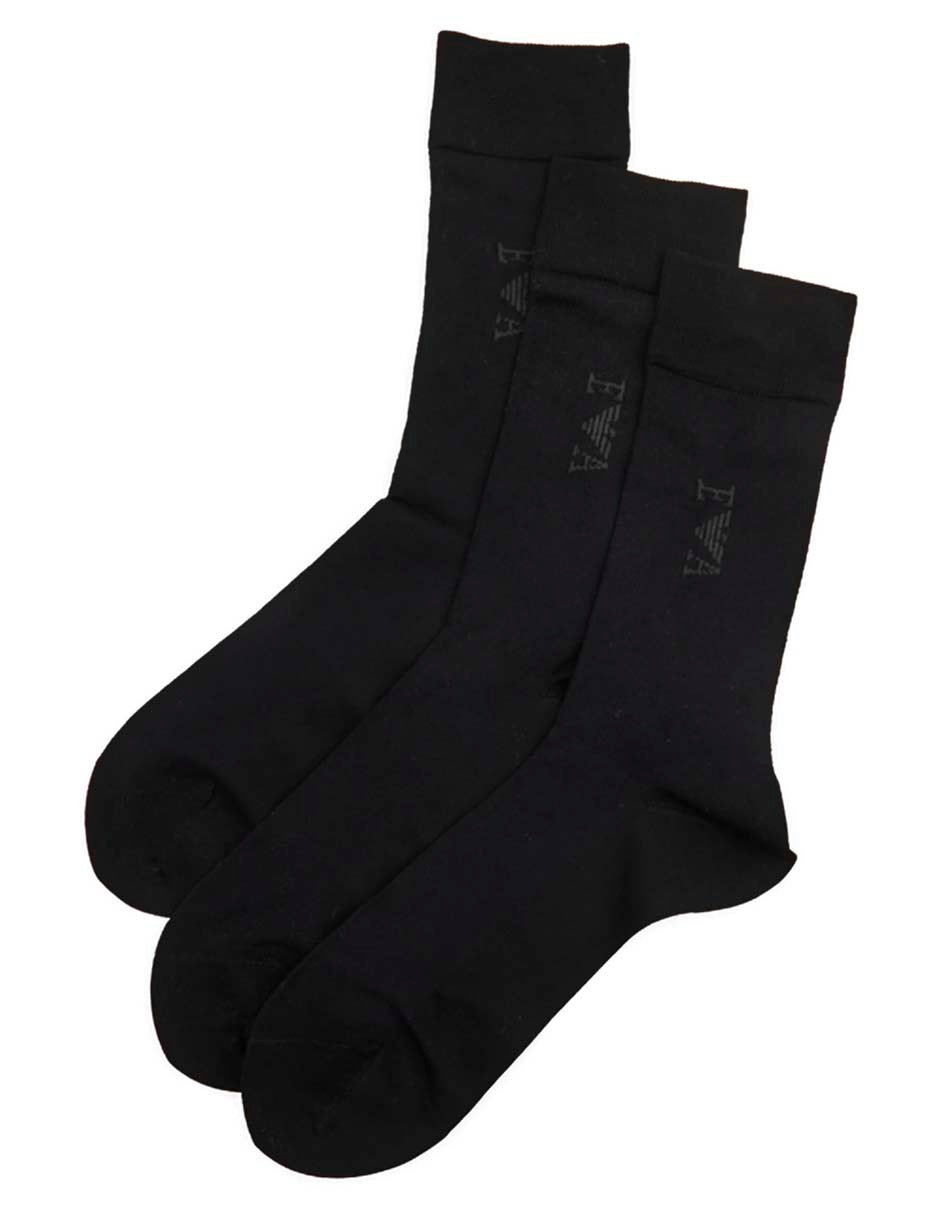Set de calcetín de algodón para hombre 3 pares