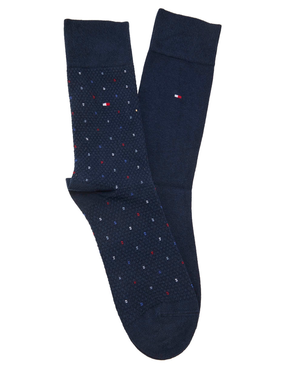 Set de calcetín comfort Tommy Hilfiger de algodón para hombre 2 pares