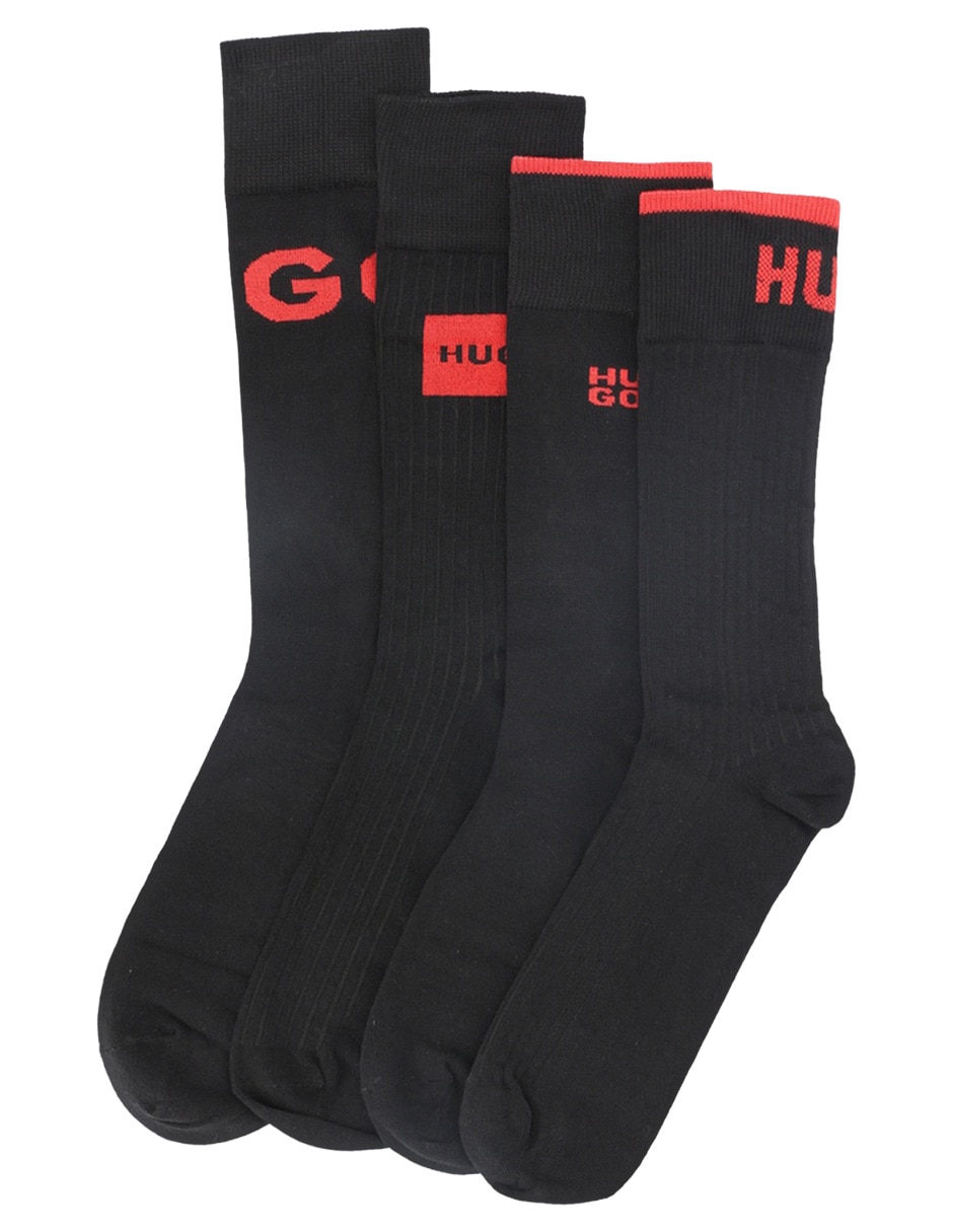 Calcetines comfort de algodón Hombre 4 pares Calcetines comfort de algodón Hombre 4 pares
