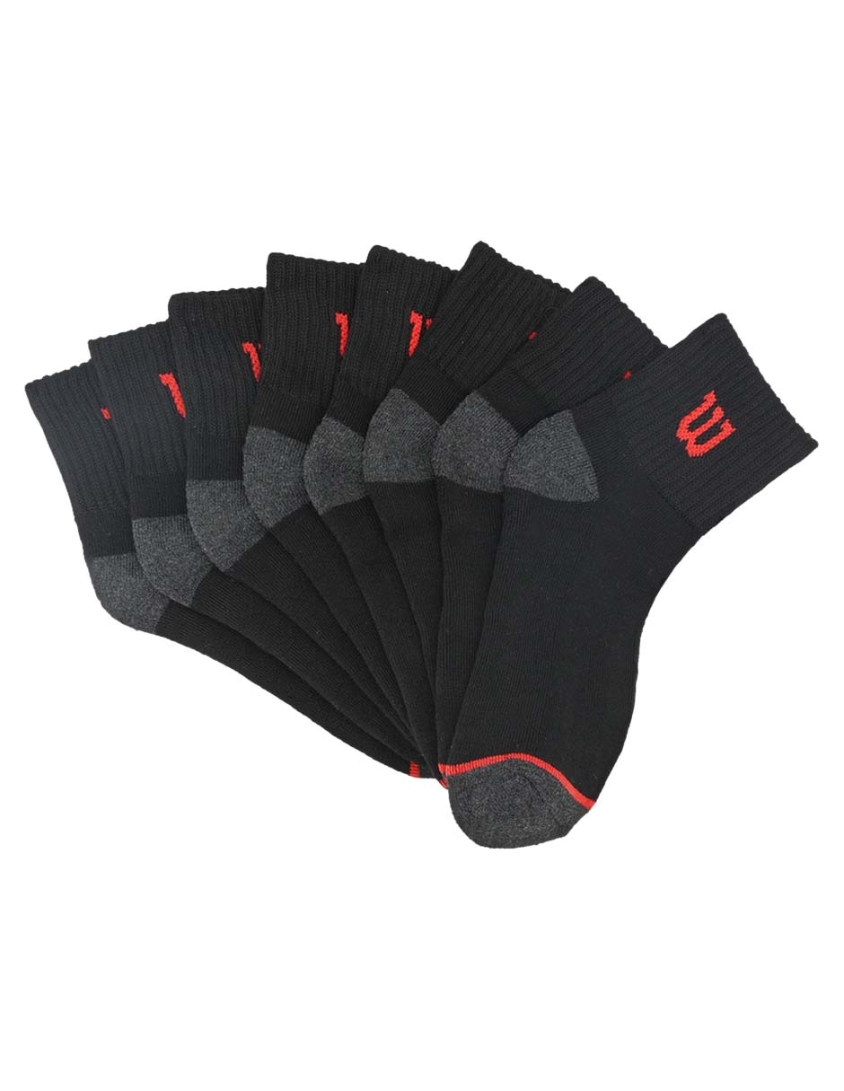 Set de calceta comfort Wilson para hombre 7 pares