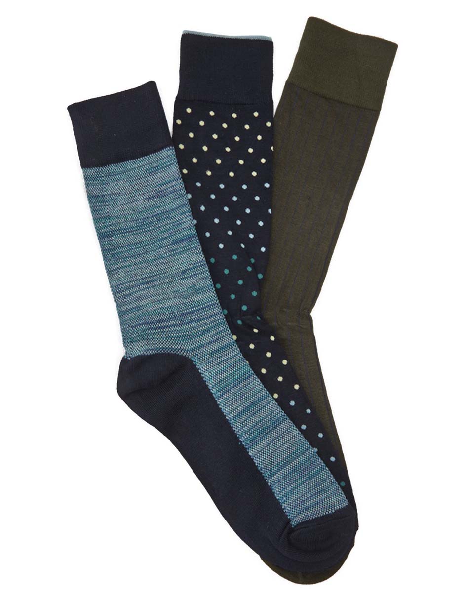 Calcetines comfort Hombre 3 pares Calcetines comfort Hombre 3 pares
