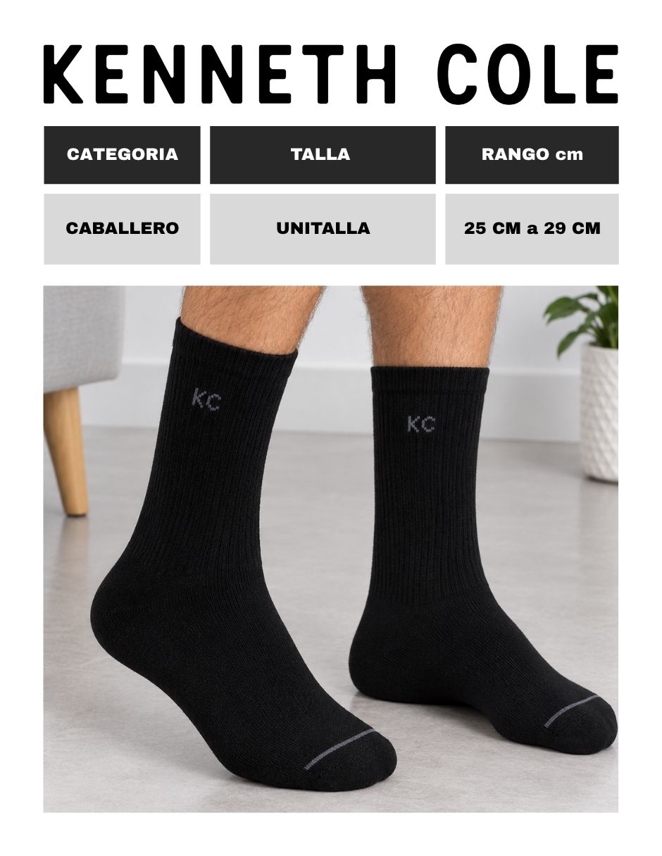 Set calceta comfort para hombre 5 pares 3