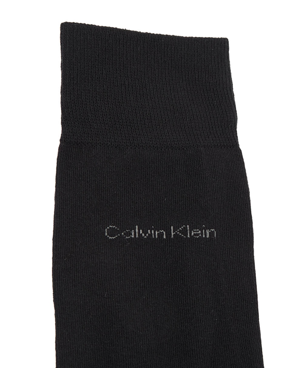 Set de calceta comfort Calvin Klein de algodón para hombre 3 pares
