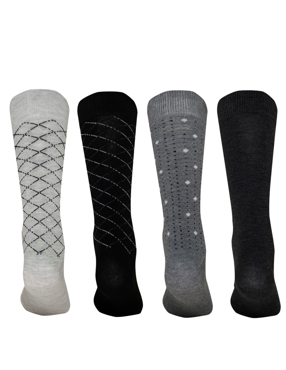 Calcetín no aplica no aplica "de" bambú "para hombre" 4 pares 2