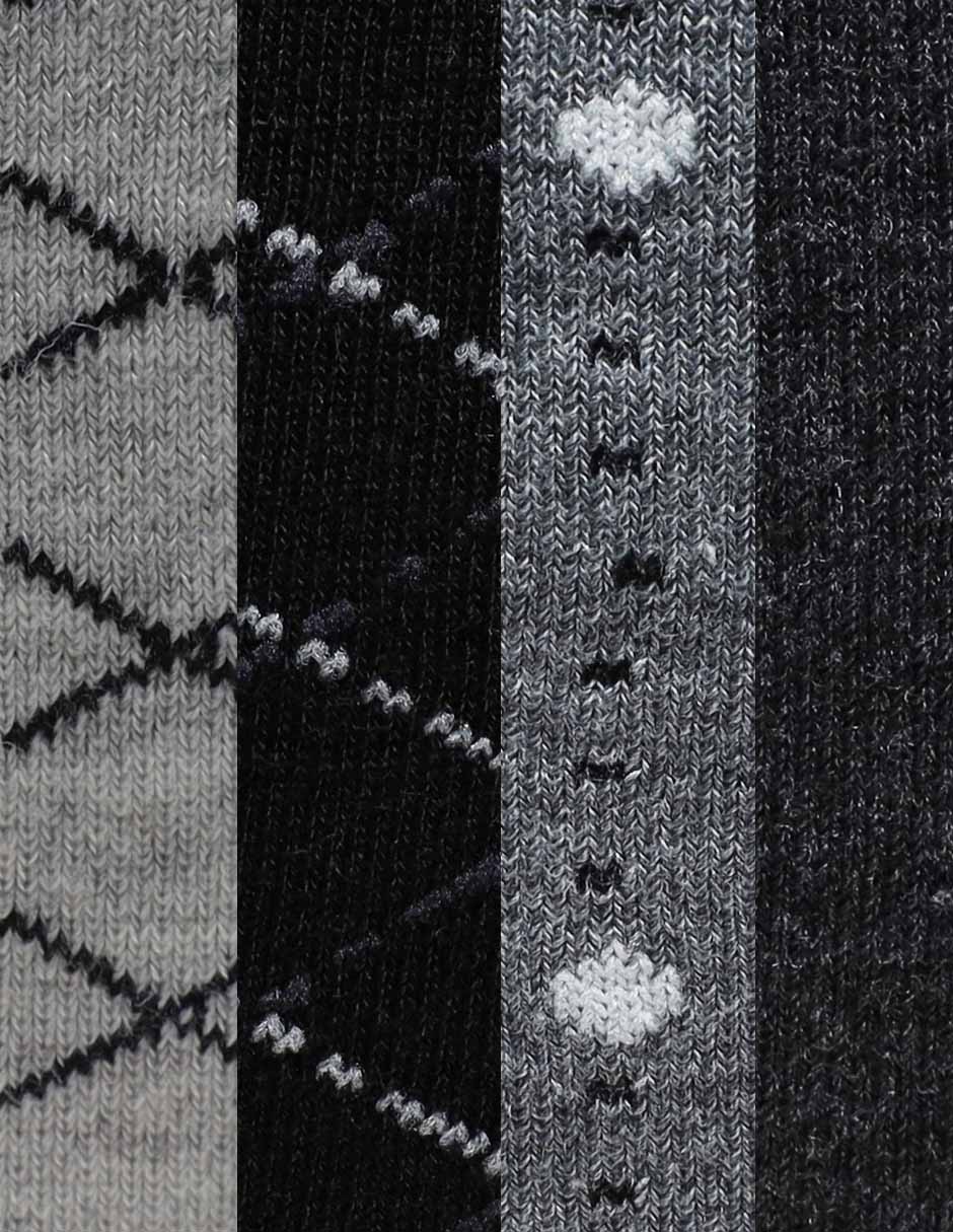 Calcetín no aplica no aplica 'de' bambú 'para hombre' 4 pares