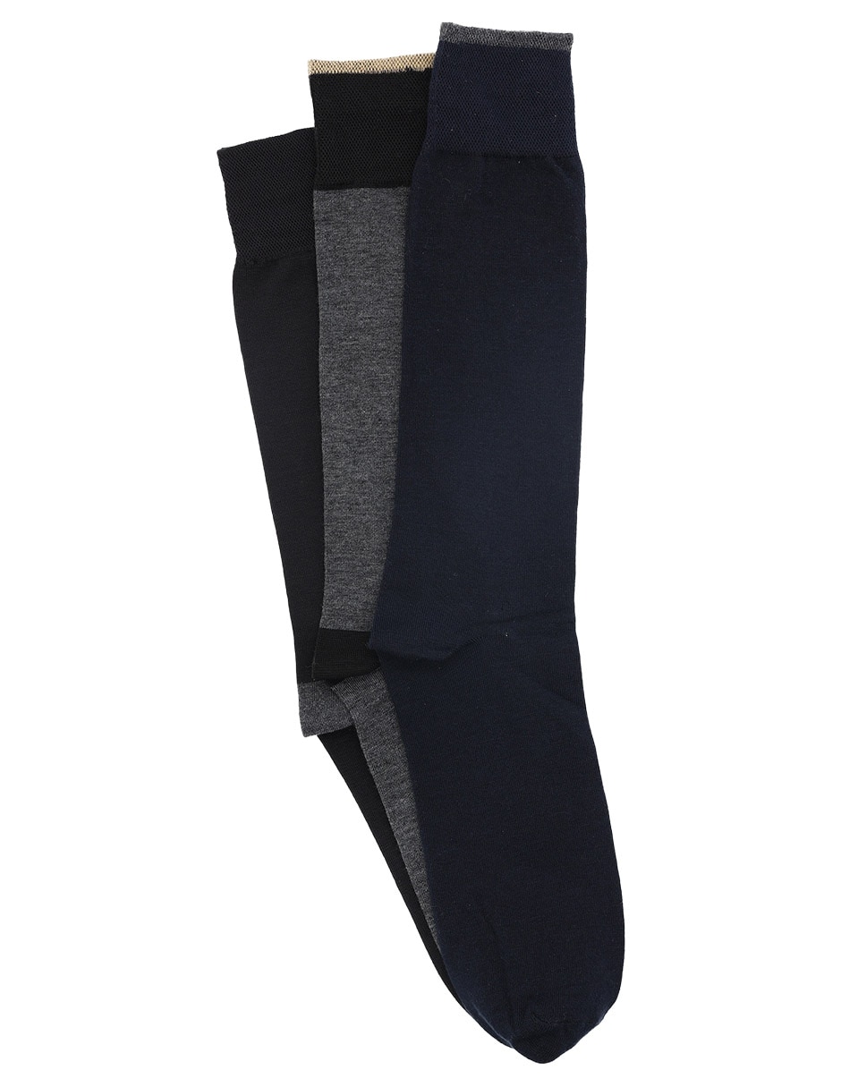 Set de calcetín comfort JBE de bambú para hombre 3 pares