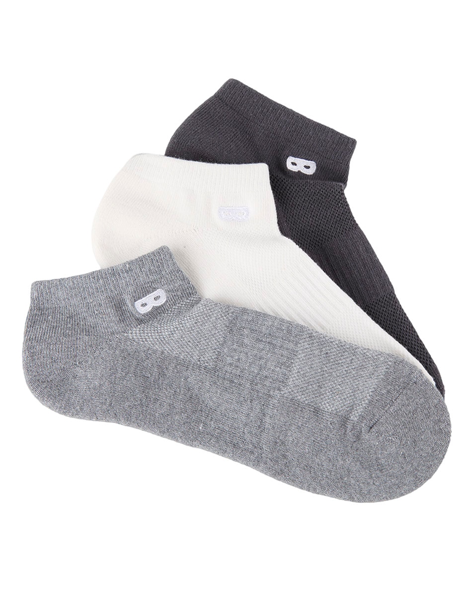 Set de tín de algodón para hombre 3 pares Set de tín de algodón para hombre 3 pares