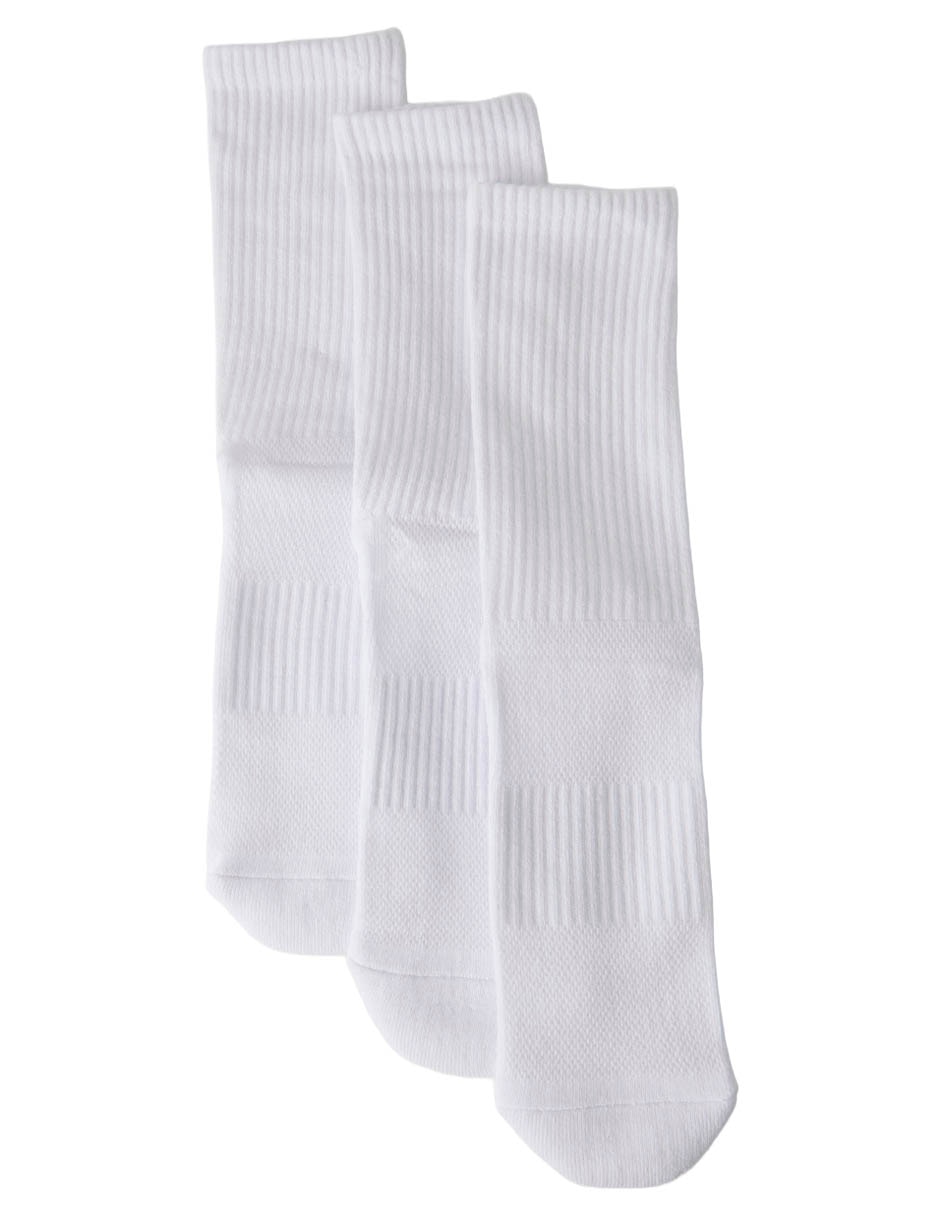 Set de calceta de algodón para hombre 3 pares