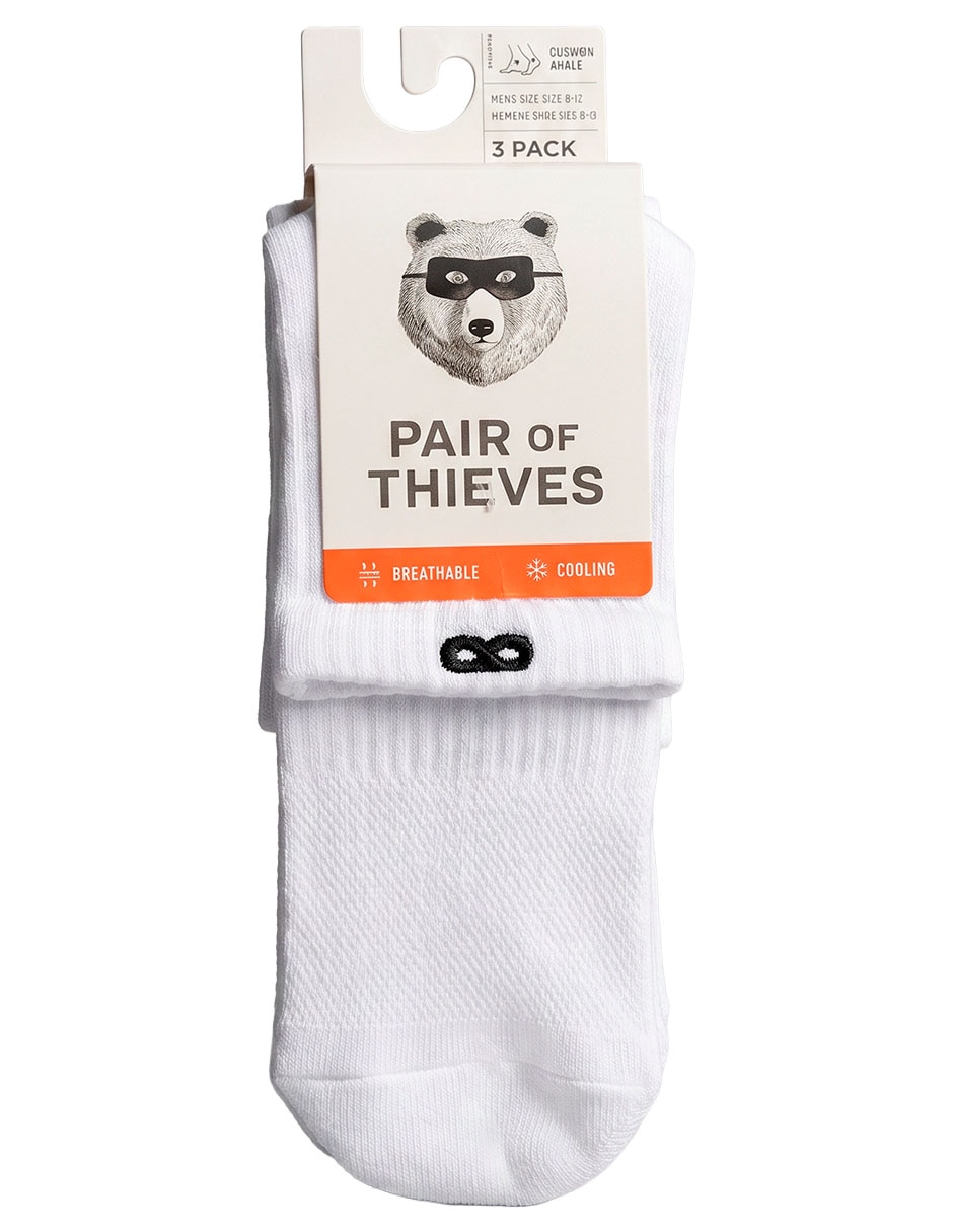 Set de calcetín de algodón para hombre 3 pares