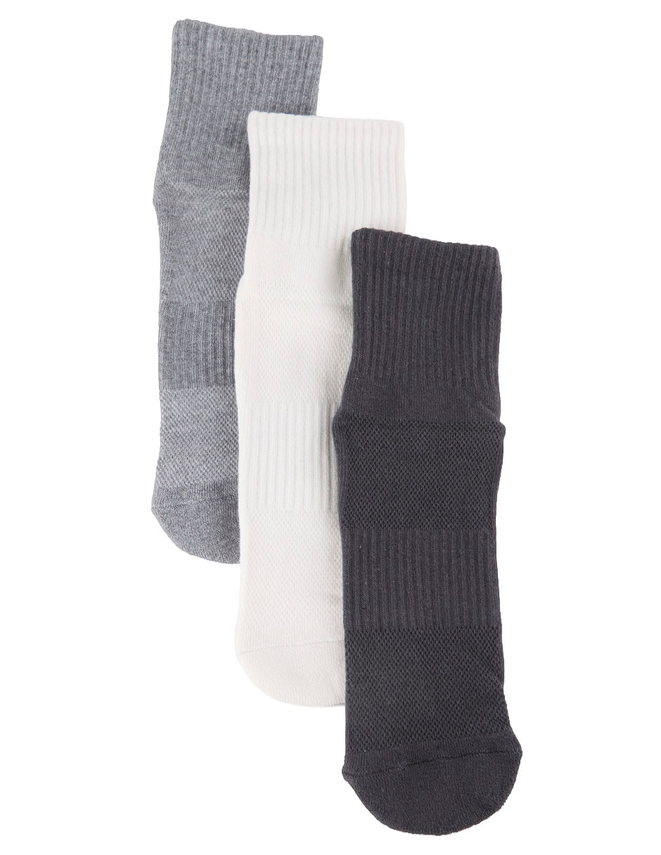 Set de calcetín de algodón para hombre 3 pares