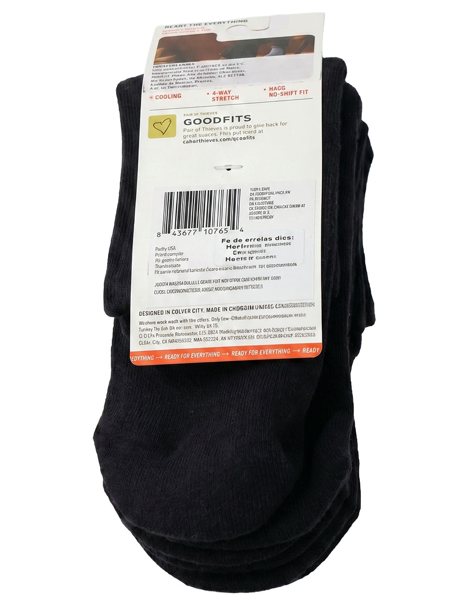 Set de calcetín de algodón para hombre 3 pares 3