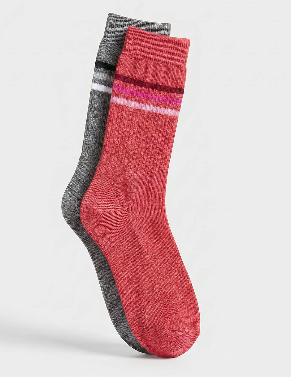Calcetín licencias de algodón para hombre 2 pares