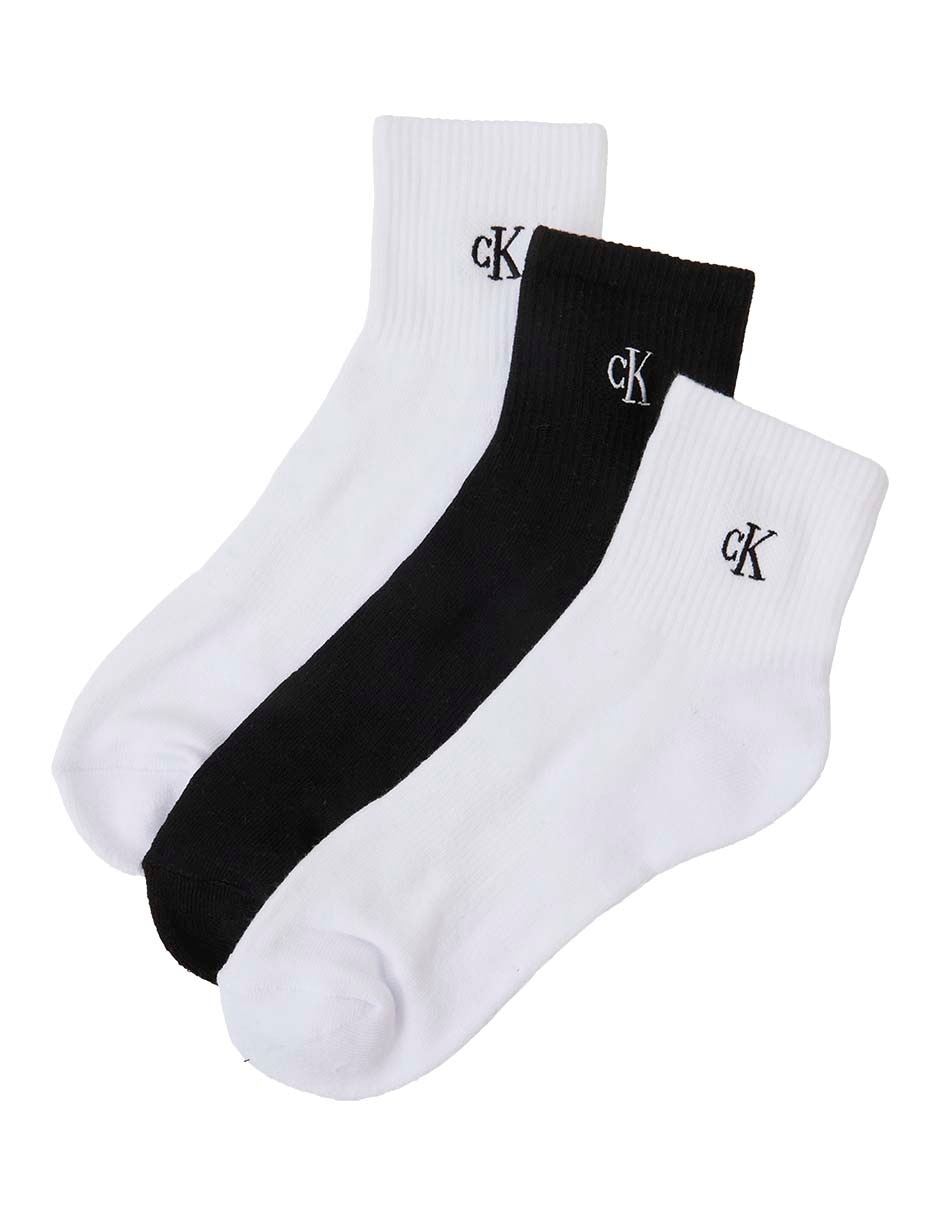 Calceta de algodón Hombre 3 pares Calceta de algodón Hombre 3 pares