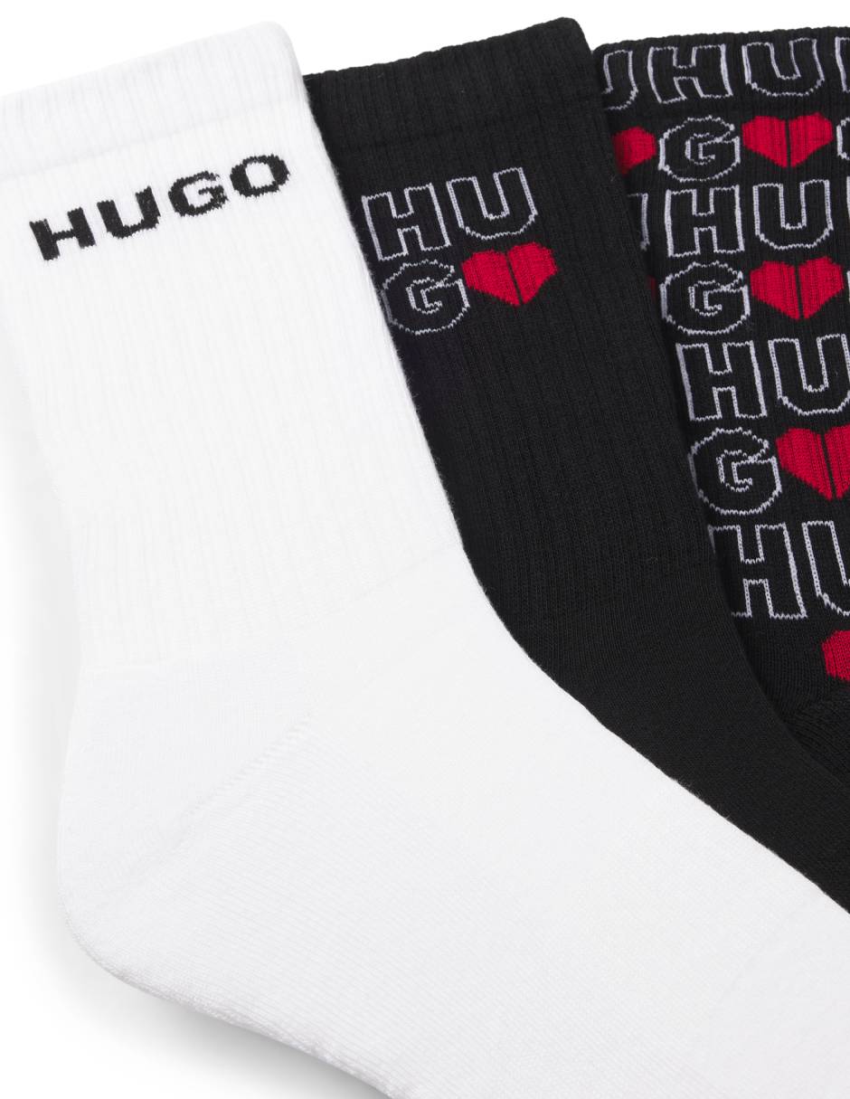 Calcetines de algodón Hombre 3 pares 3