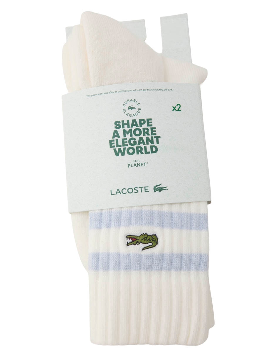Calceta de algodón para hombre 2 pares 7