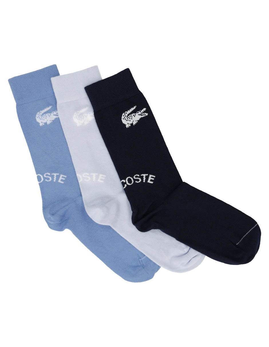 Set de calceta de algodón para hombre 3 pares