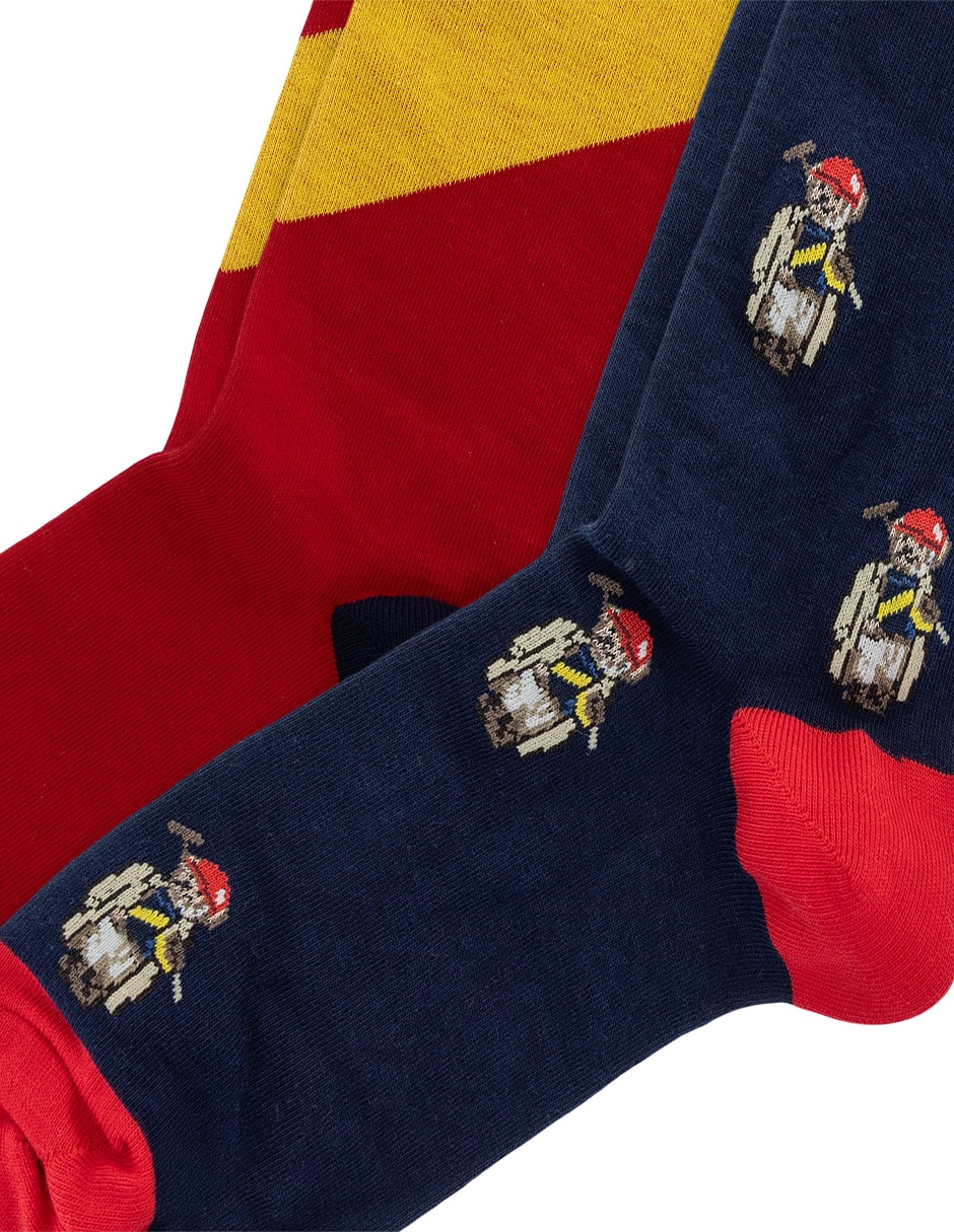 Calcetines de algodón Hombre 2 pares 3