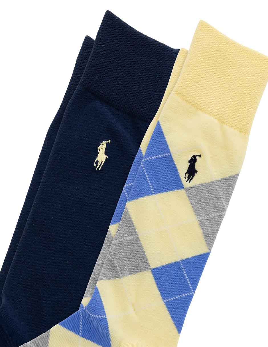 Set de calcetín comfort de algodón para hombre 2 pares 3