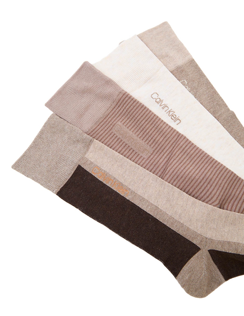 Set de calceta Calvin Klein de rayón para hombre 4 pares