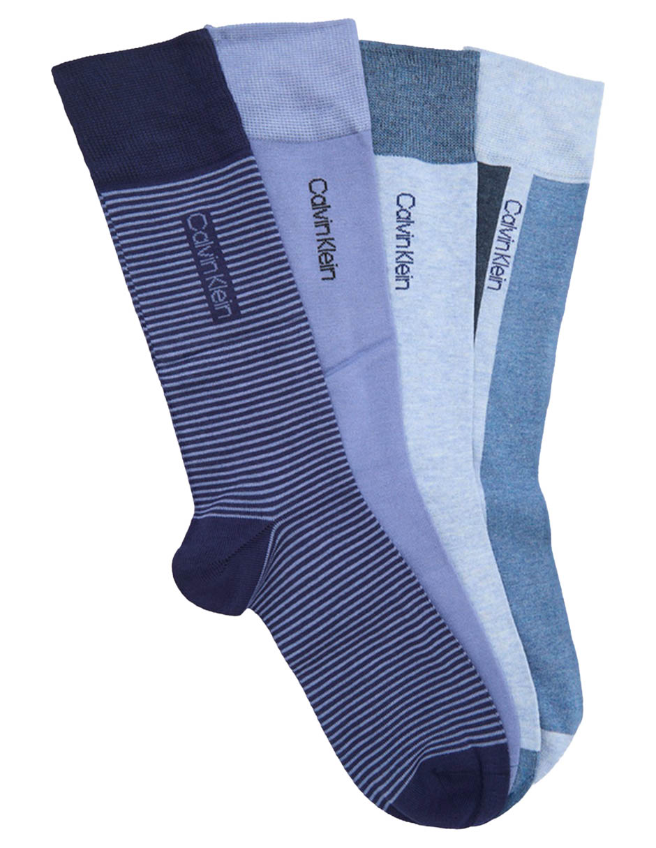 Set de calceta Calvin Klein para hombre 4 pares