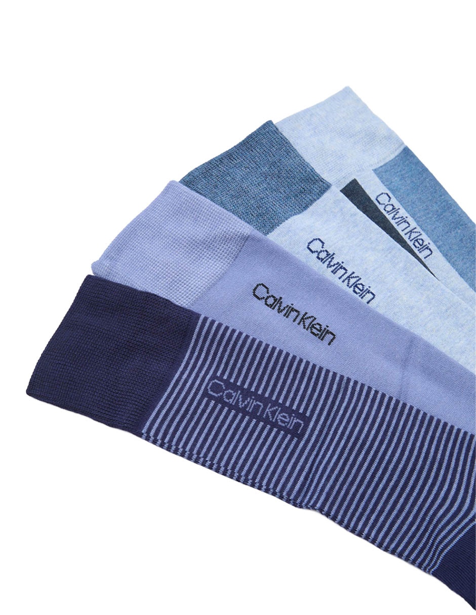 Set de calceta Calvin Klein para hombre 4 pares