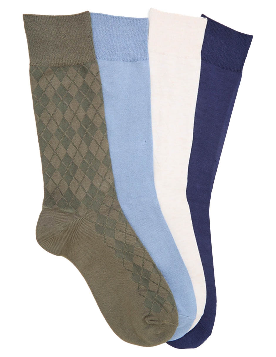 Se de calceta Calvin Klein para hombre 4 pares
