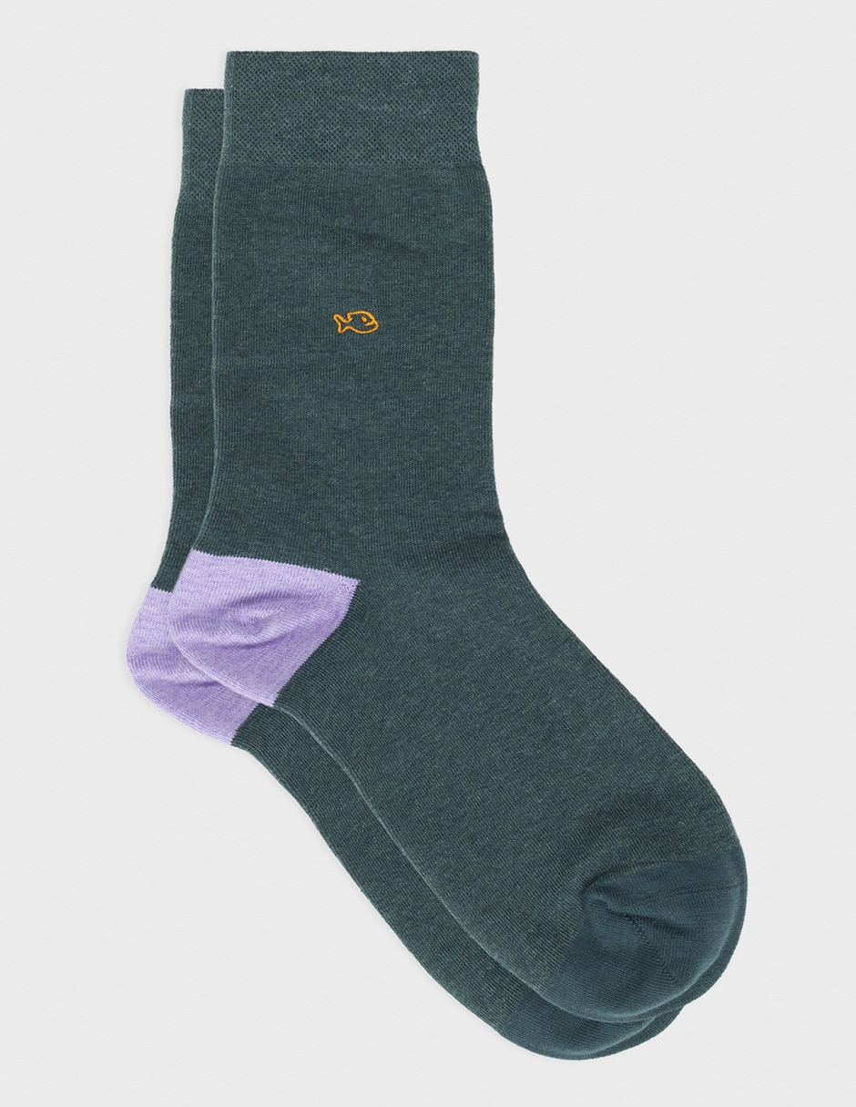 Calcetín de algodón para hombre