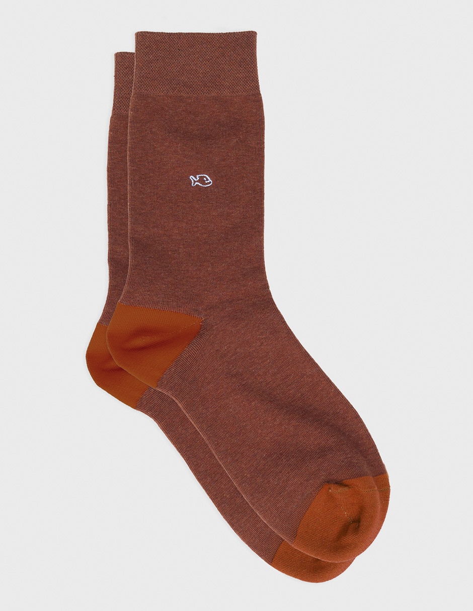 Calcetín confort de algodón para hombre