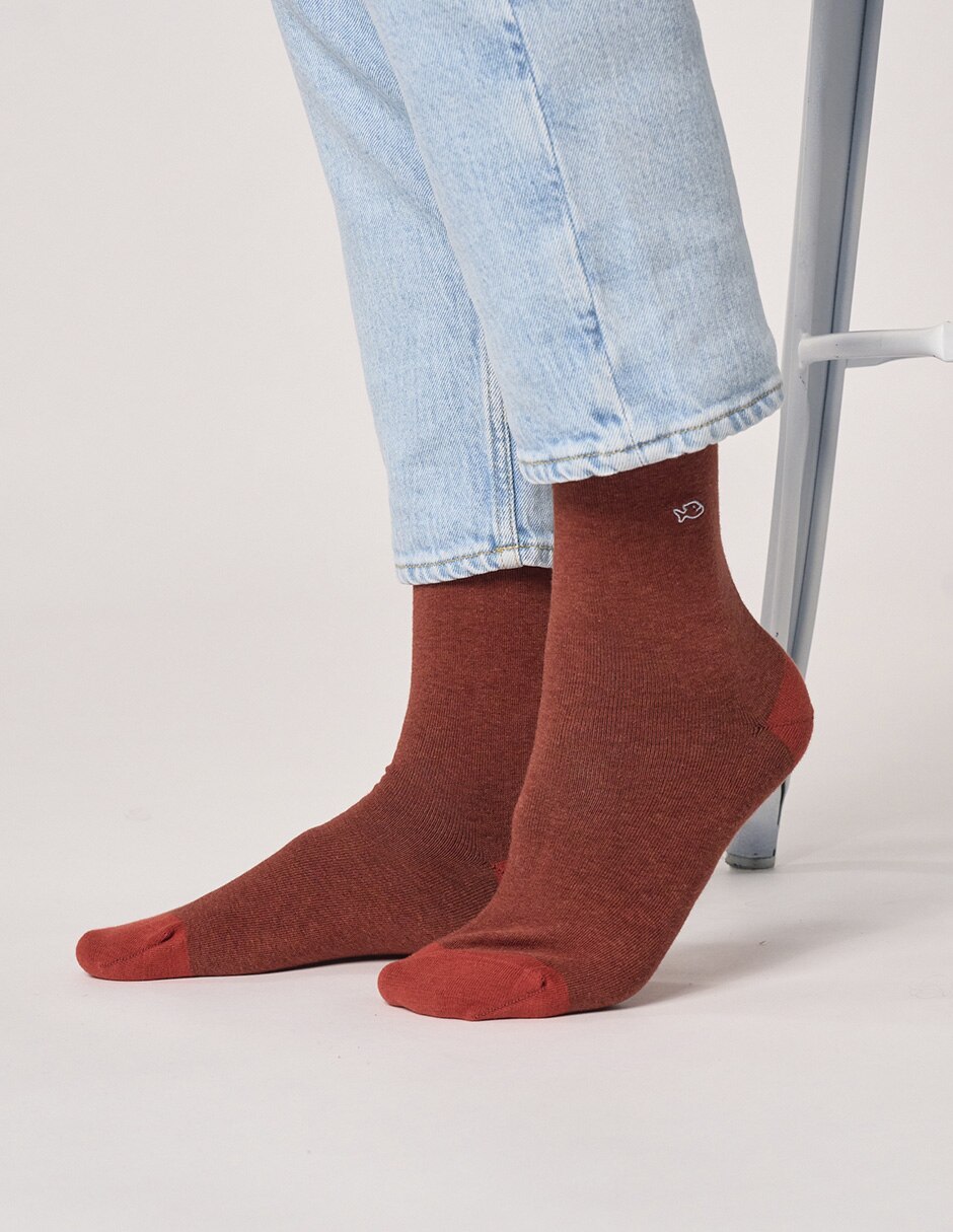 Calcetín confort de algodón para hombre 4
