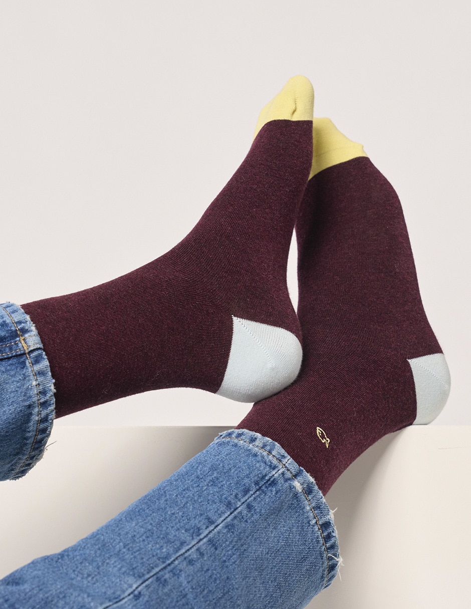 Calcetín confort de algodón para hombre 2