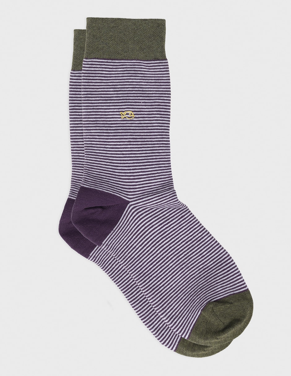 Calcetín comfort de algodón para hombre Calcetín comfort de algodón para hombre