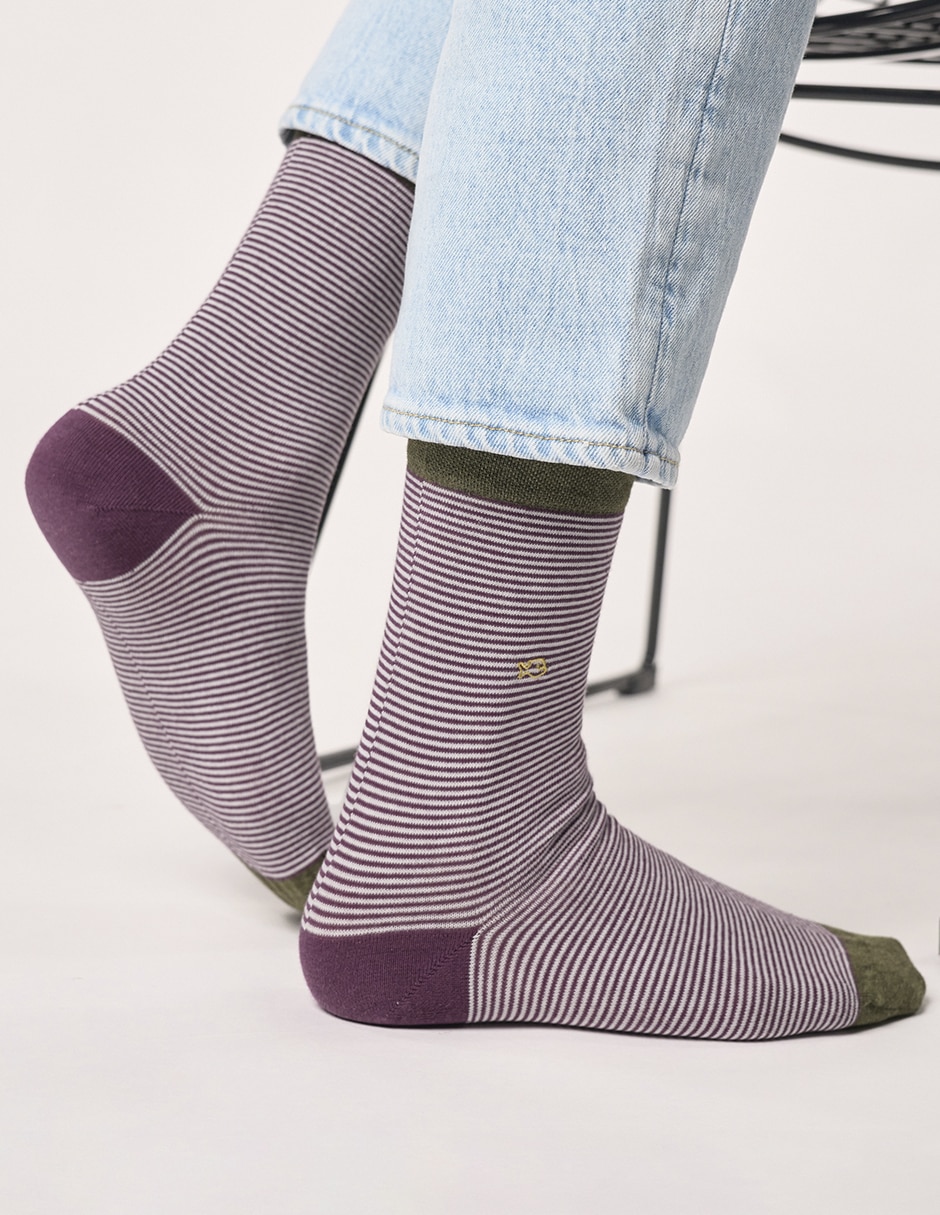 Calcetines comfort de algodón Hombre 3