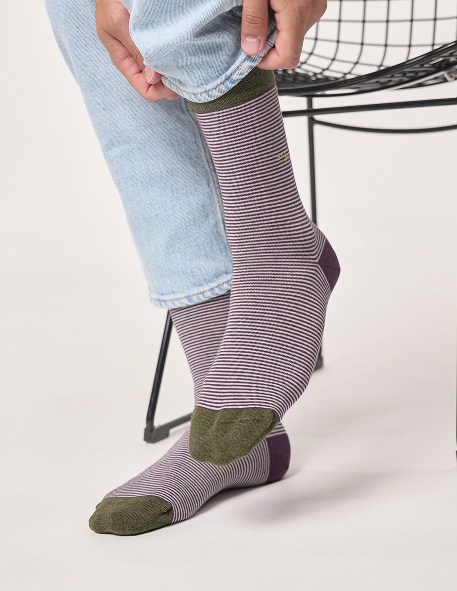 Calcetines comfort de algodón Hombre 2