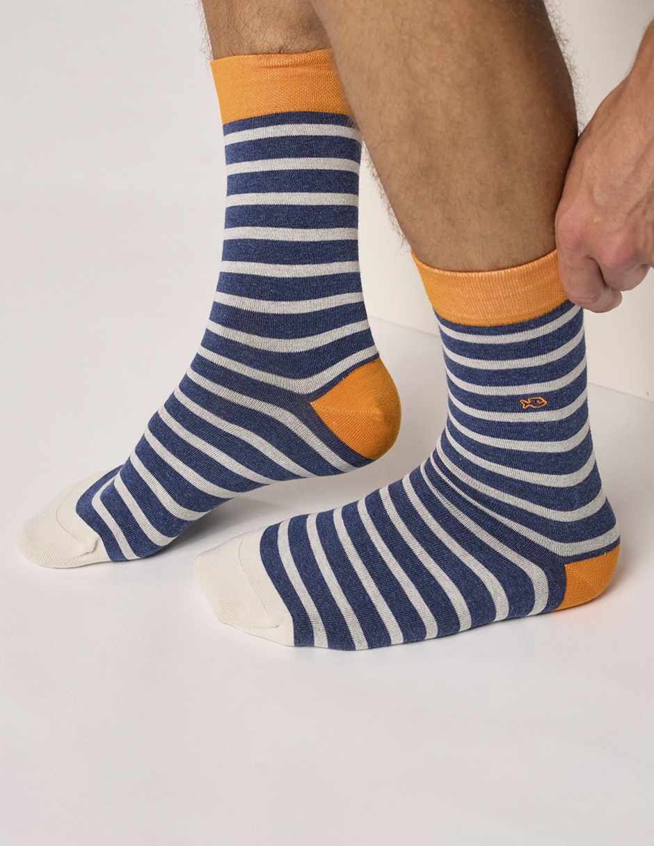 Calcetín confort de algodón para hombre 2