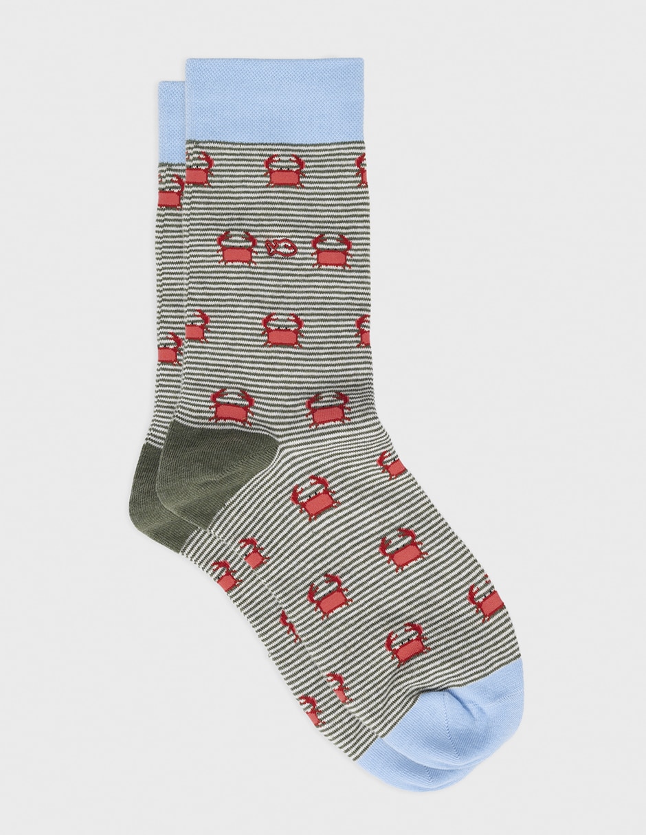 Calcetín de algodón para hombre 1