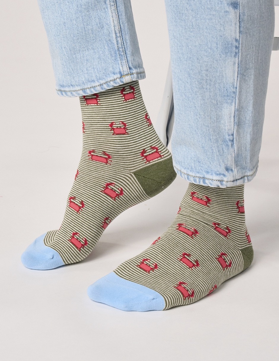 Calcetín de algodón para hombre 4