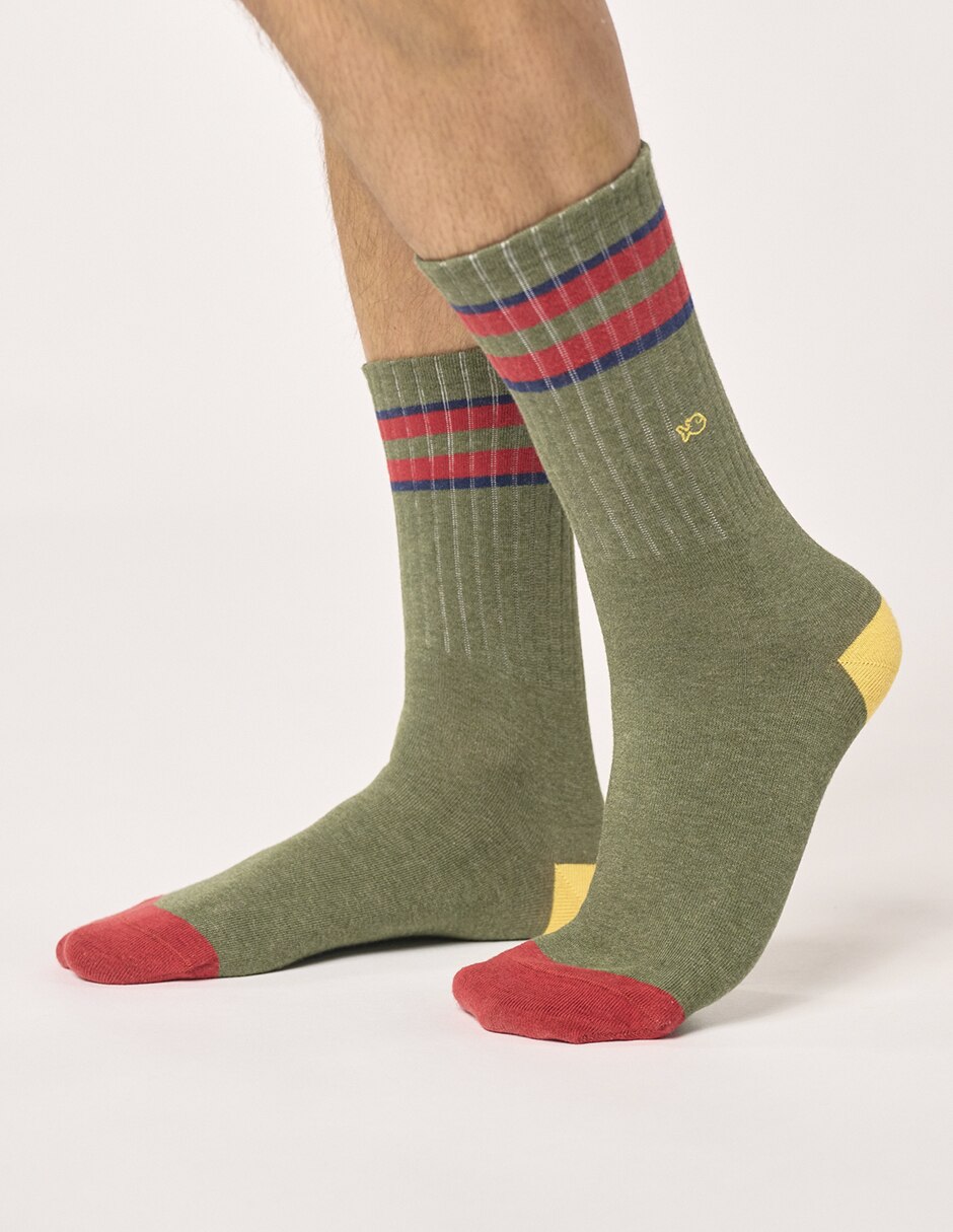 Calcetín comfort de algodón para hombre 5