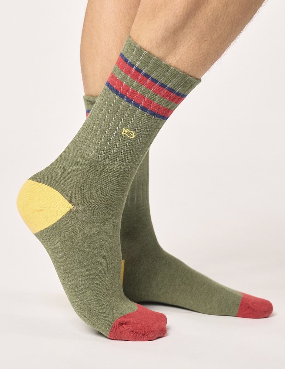 Calcetín comfort de algodón para hombre 4