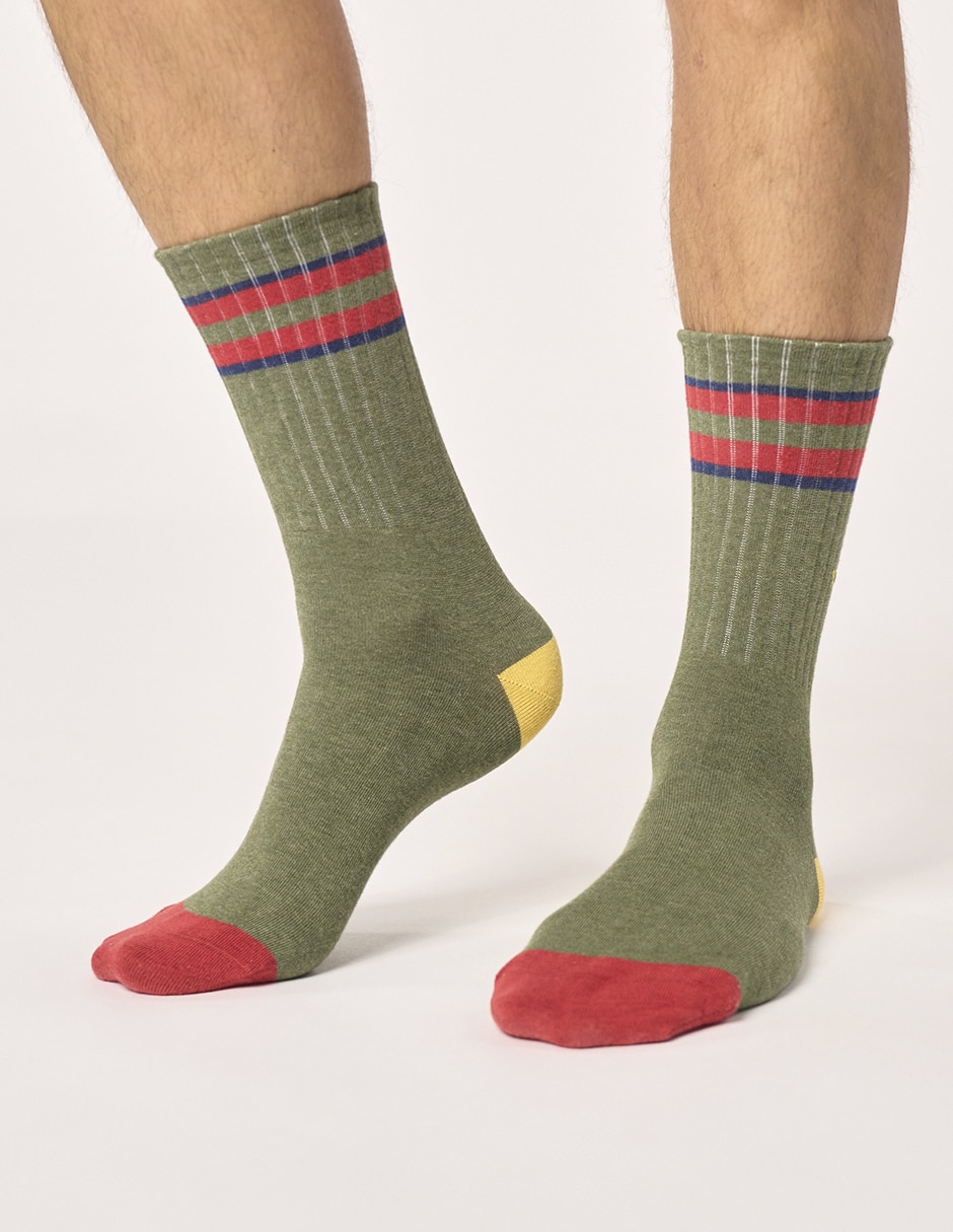 Calcetín comfort de algodón para hombre 2