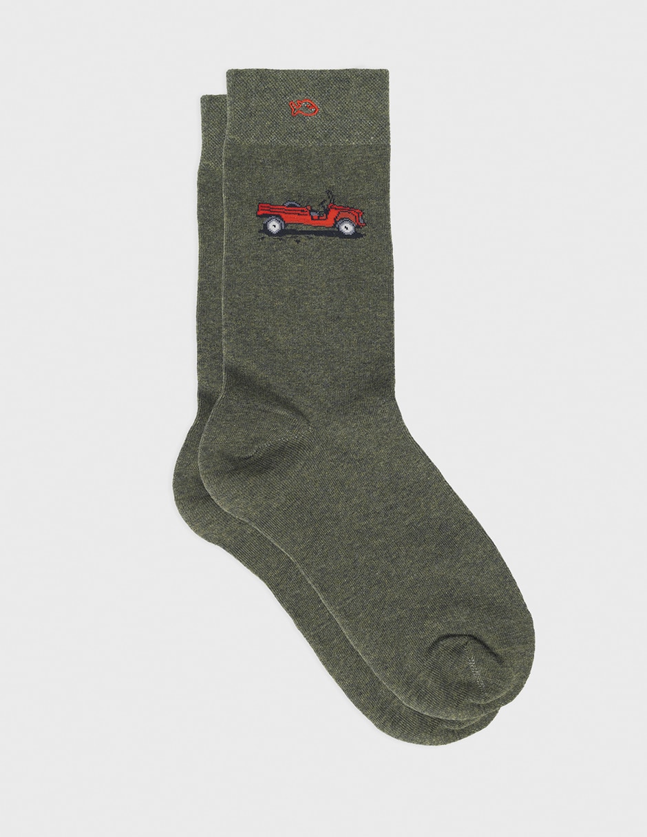 Calcetín comfort de algodón para hombre Calcetín comfort de algodón para hombre