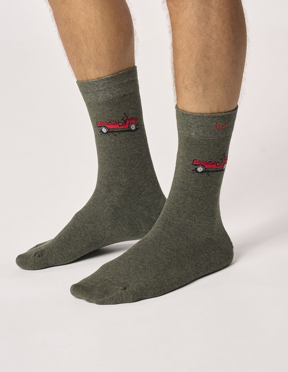 Calcetines comfort de algodón Hombre 4