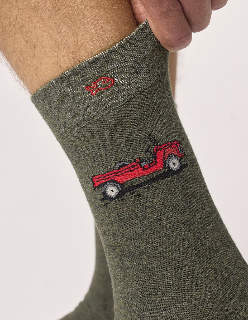 Calcetín comfort de algodón para hombre Calcetín comfort de algodón para hombre